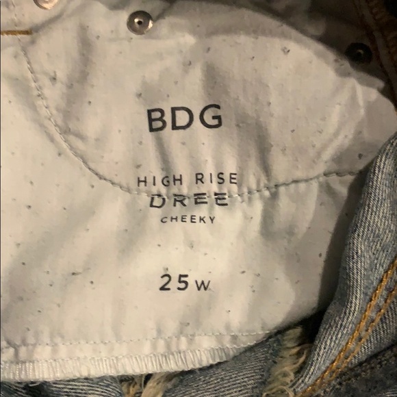 High waisted jean shorts - Picture 3 of 3